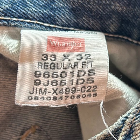 Vintage Straight Leg Wrangler Jeans - Picture 3 of 3